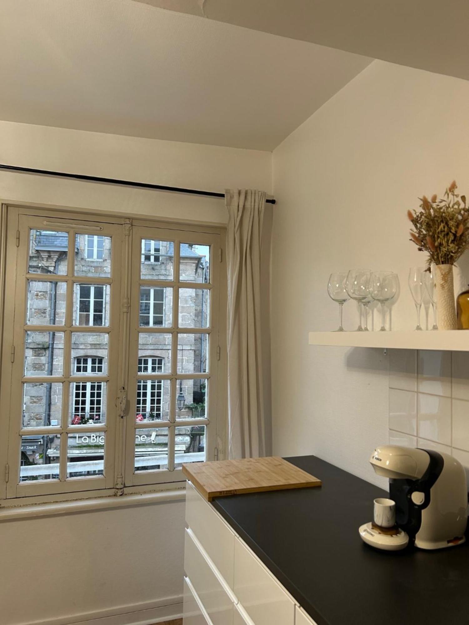 Spacieux Appartement Au Coeur Du Centre Historique De Динан Экстерьер фото